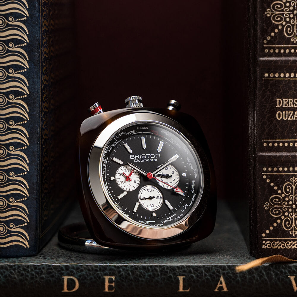 briston-clubmaster-travel-clock-r-veil-50-mm-noir image 2