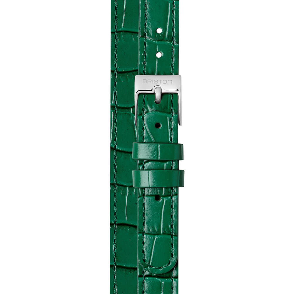briston-clubmaster-lady-bracelet-cuir-luxury-2-brins-12-mm-vert image 1