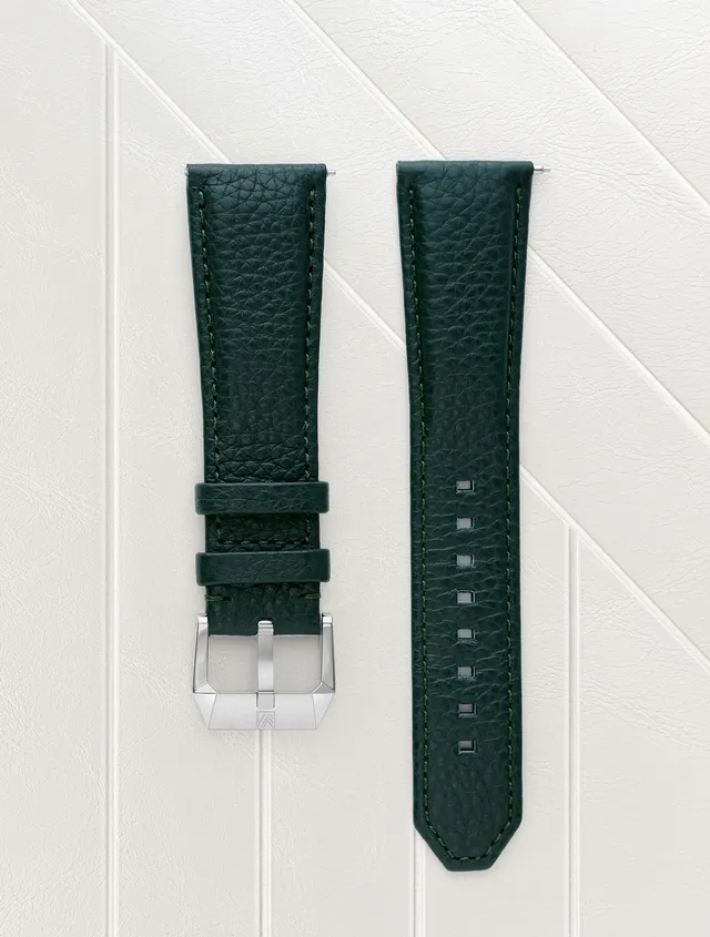 march-la-b-bracelet-buffle-vert-22mm-pour-am2 image 1