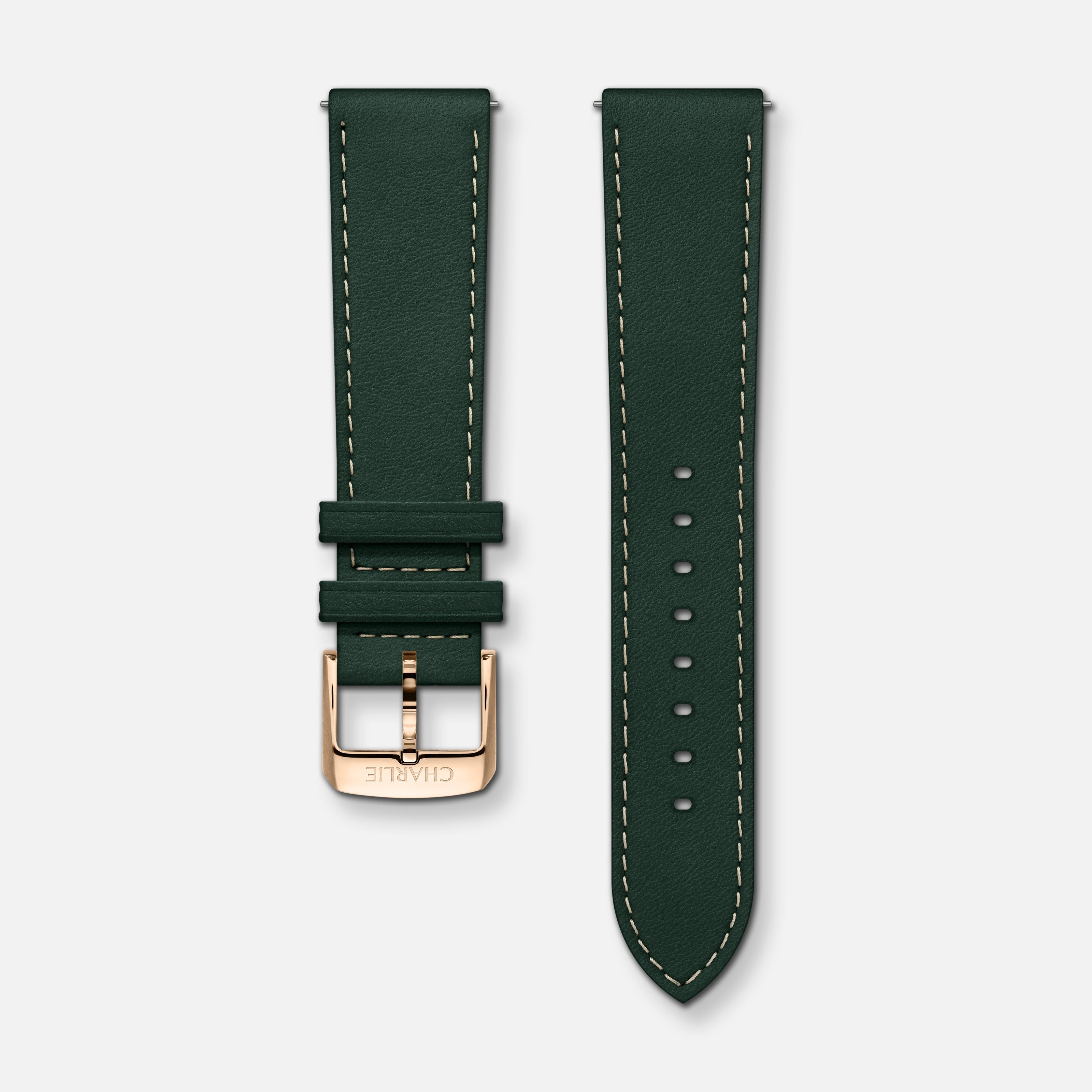 charlie-paris-bracelet-cuir-vert-20-mm-homme-initial-horizon-gr-alliance-concord image 3