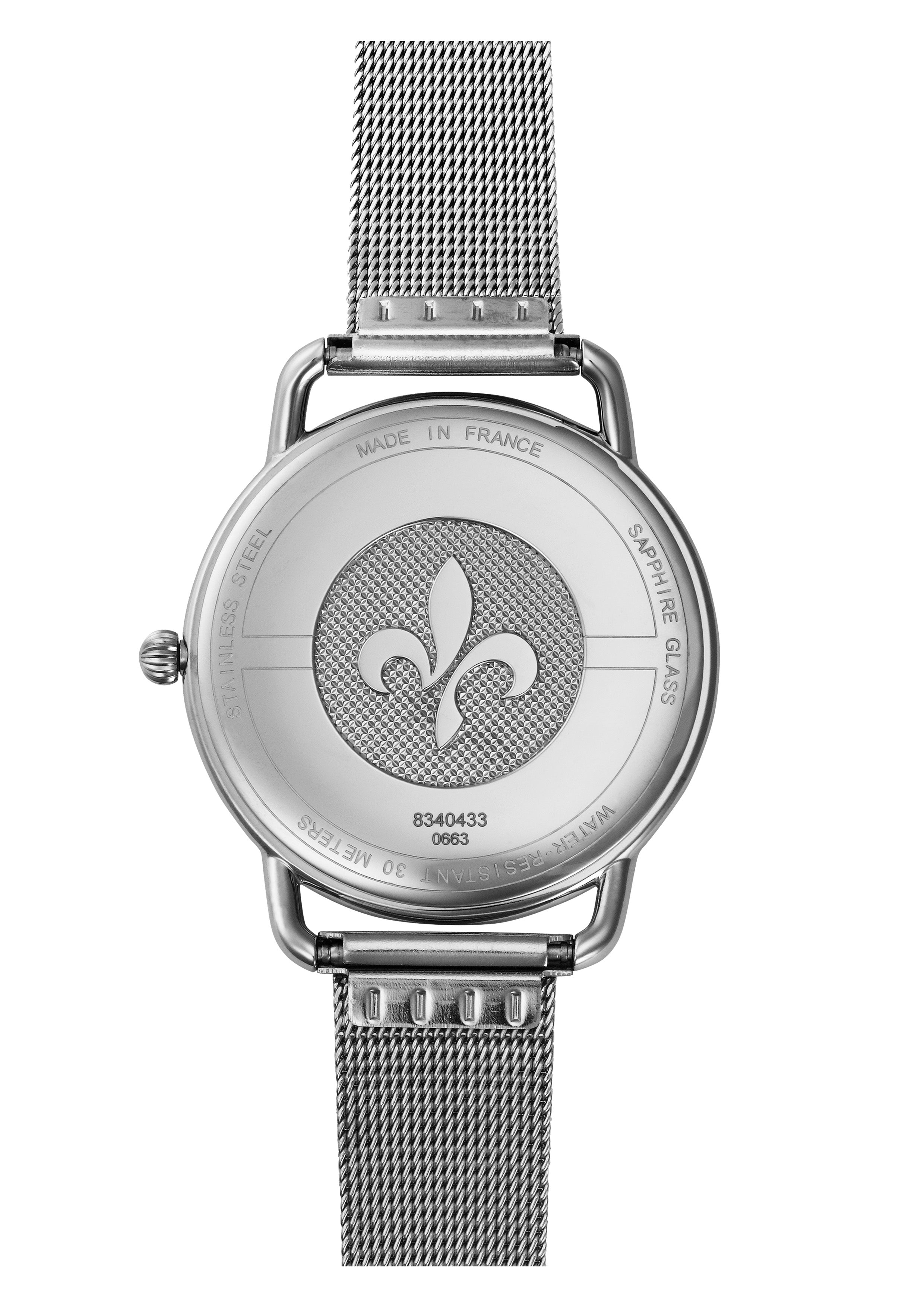pequignet-equus-origine-montre-quartz-cadran-argent-bracelet-acier image 2