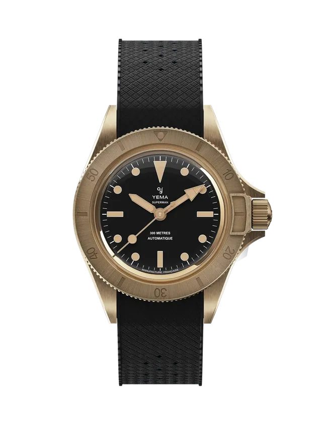 yema-superman-bronze-cmm-10-black-limited-edition-montre-plongeuse image 1