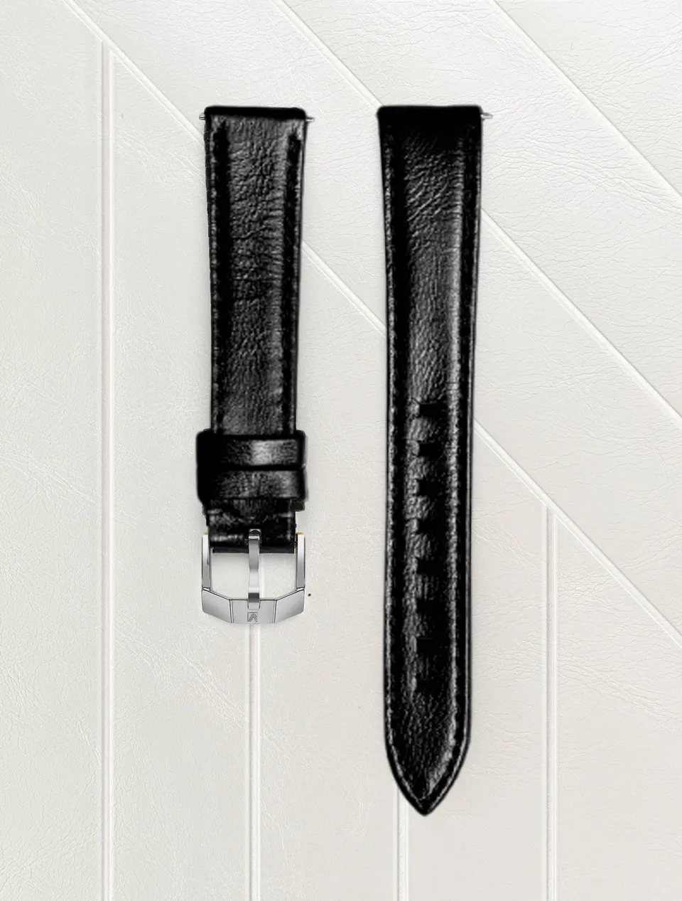 march-la-b-bracelet-chevreau-noir-16-mm-pour-dandy-mansart image 1