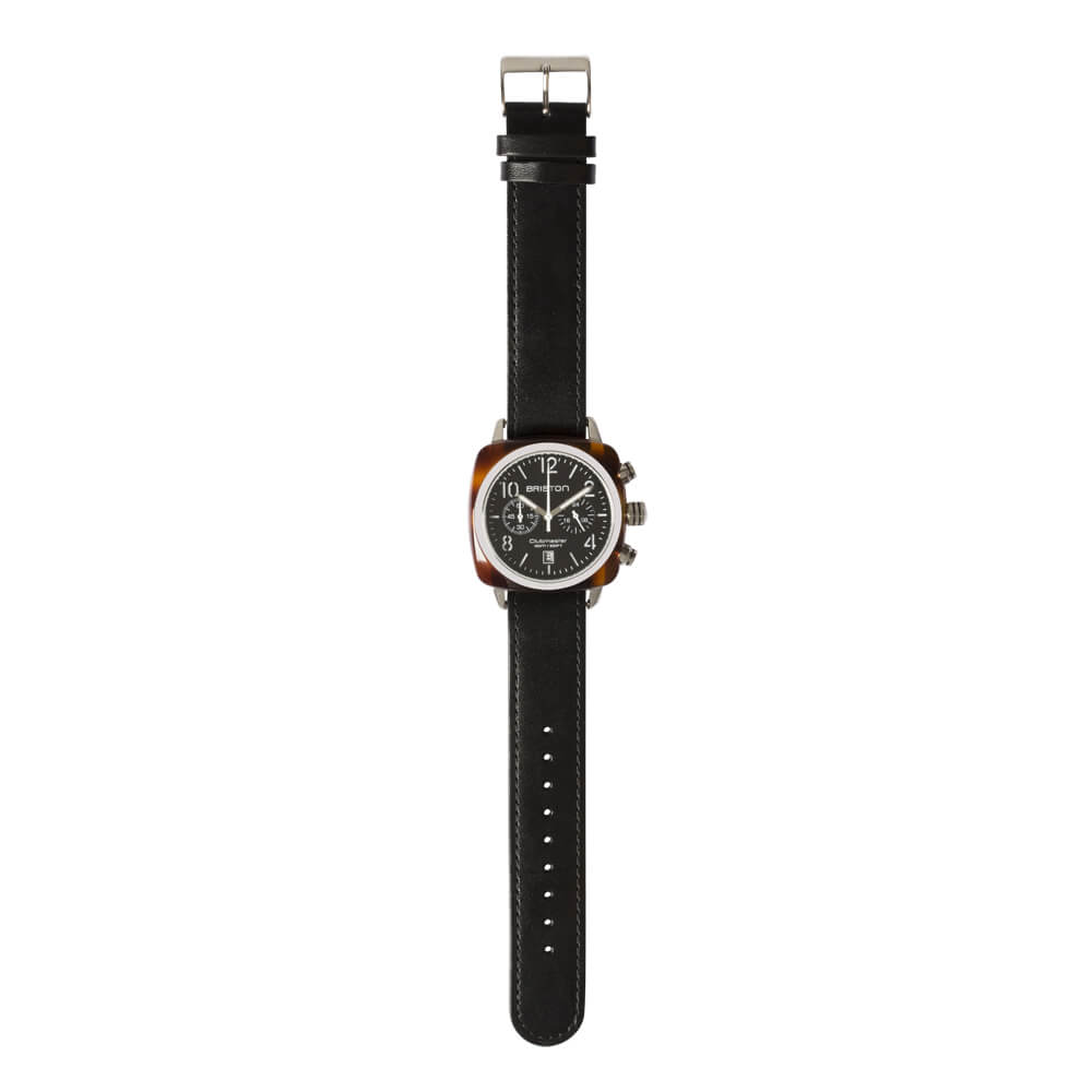 briston-clubmaster-classic-bracelet-cuir-20-mm-noir image 2