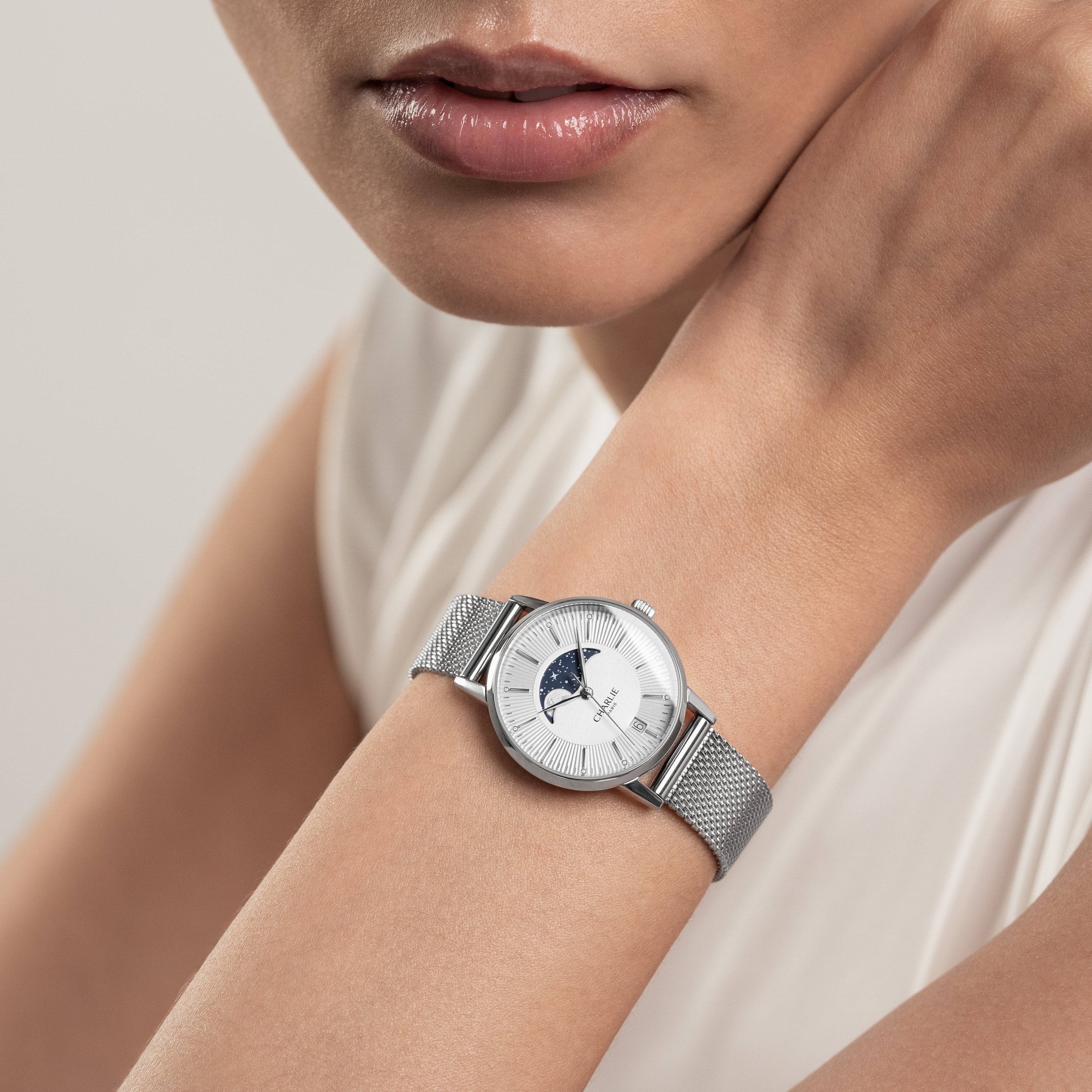 charlie-paris-sully-phase-de-lune-acier-montre-femme-quartz-suisse-30-mm image 3