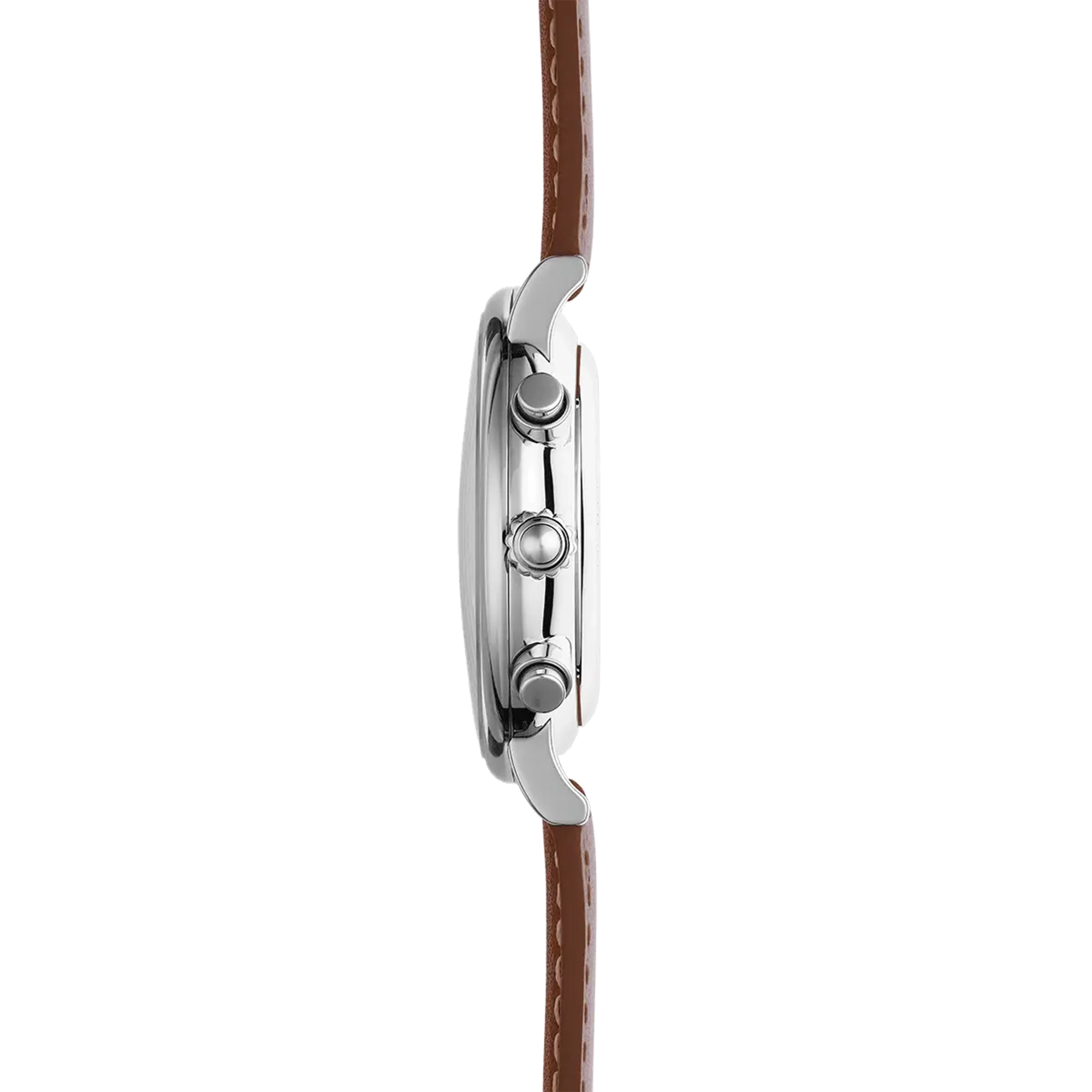 herbelin-inspiration-montre-chronographe-homme-acier-cuir-camel image 3