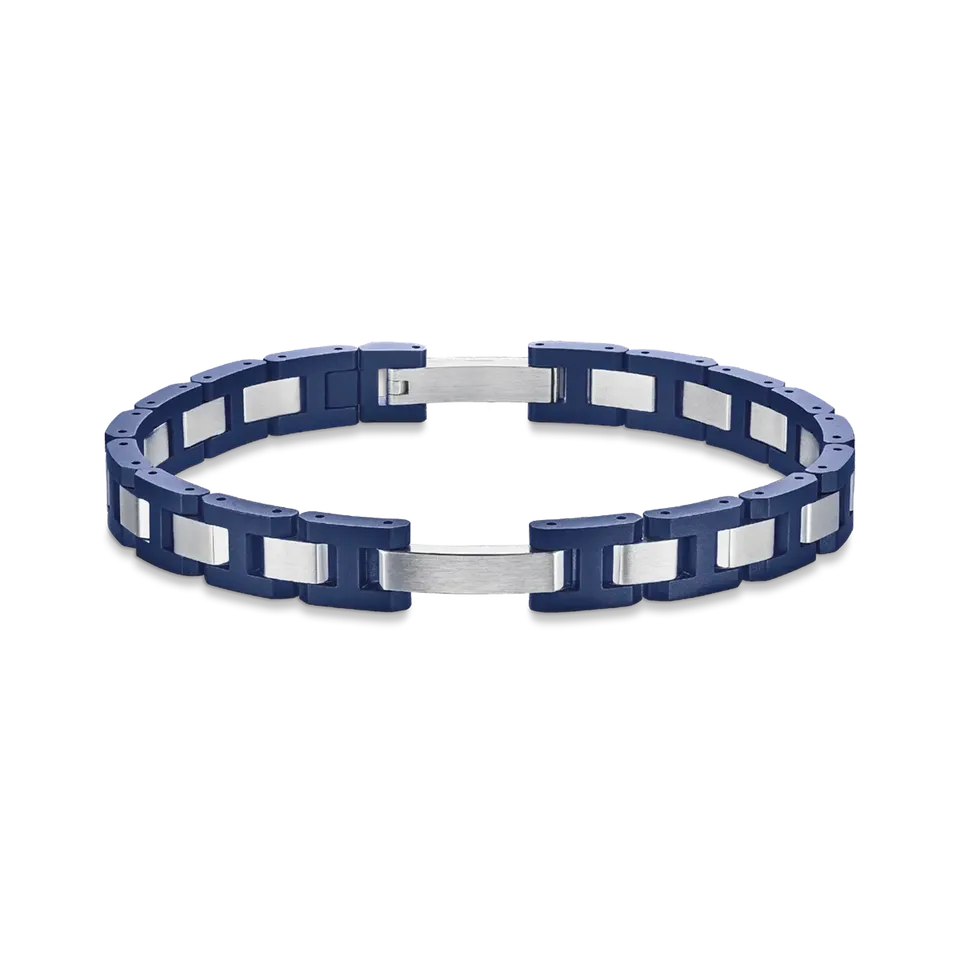 herbelin-cap-camarat-bracelet-homme-acier-c-ramique-bleue image 1