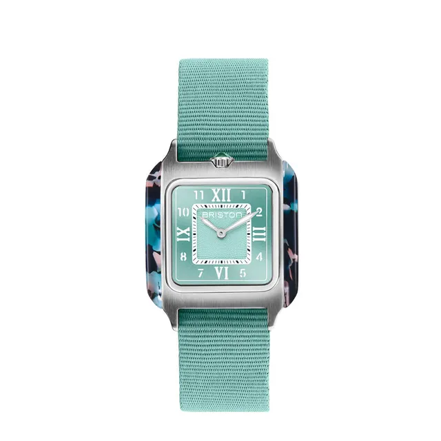 briston-streamliner-kennedy-spring-montre-hm-30-mm-acier-vert-d-eau image 1