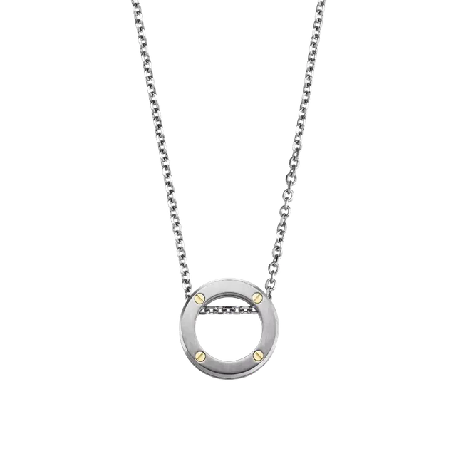 herbelin-bijoux-newport-collier-duo-homme-acier-bross-or-jaune-375 image 1