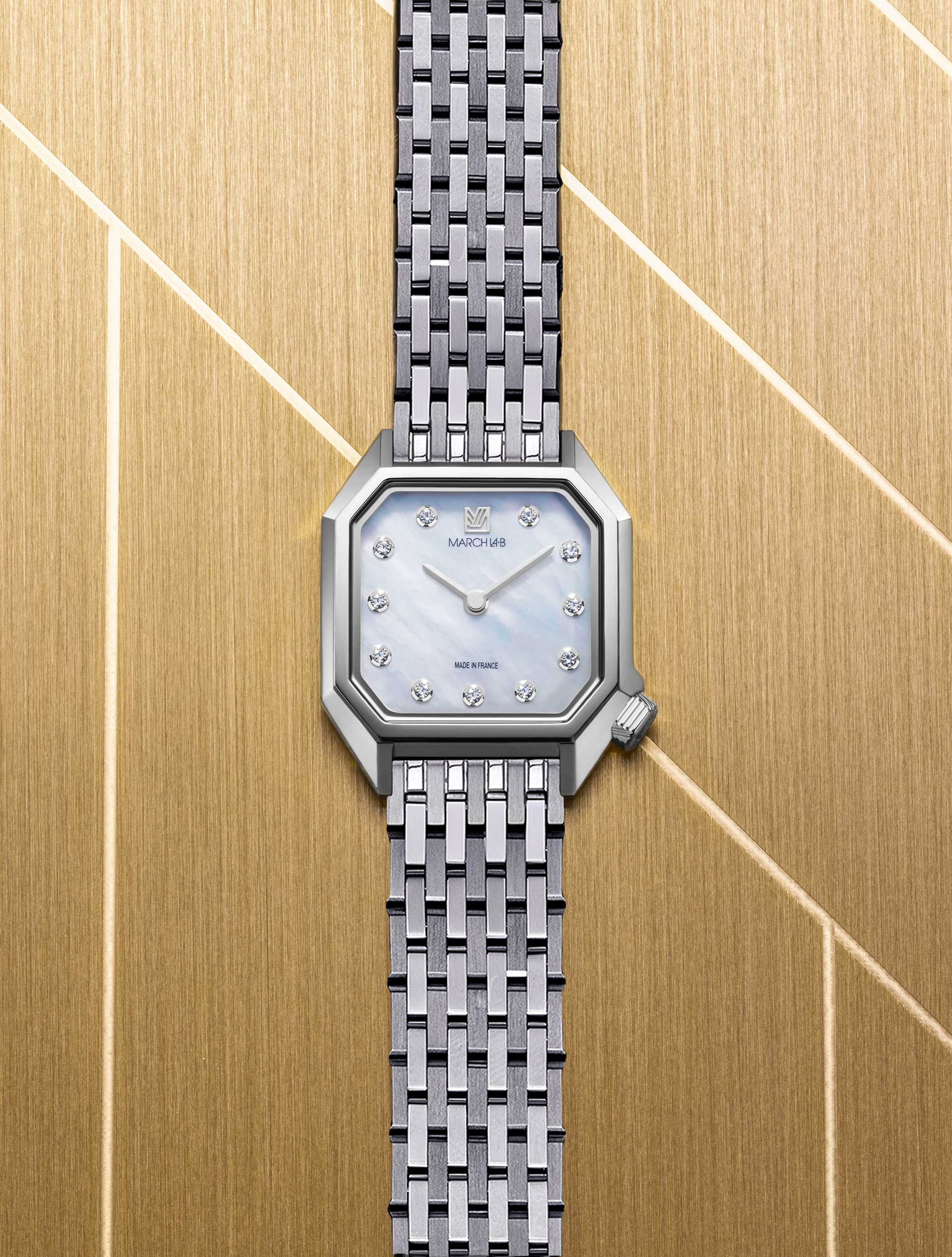 march-la-b-lady-mansart-diamants-nacre-acier-montre-femme-26-mm image 3