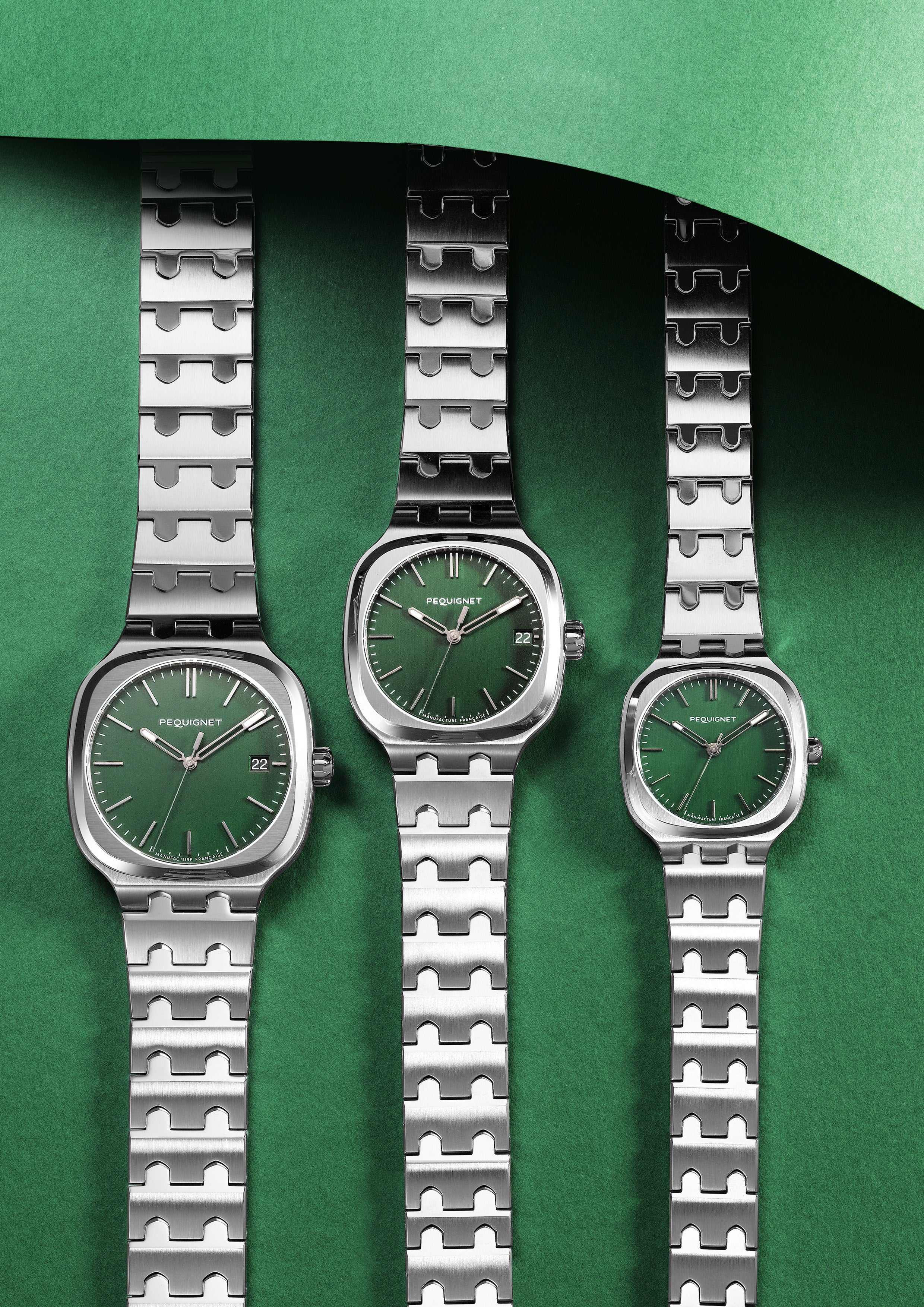 pequignet-concorde-montre-sport-chic-cadran-vert-anglais-30-mm image 4