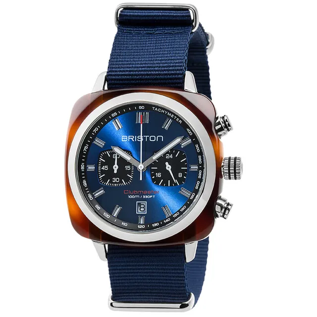 briston-clubmaster-sport-montre-chronographe-quartz-42-mm-bleu-marine image 1