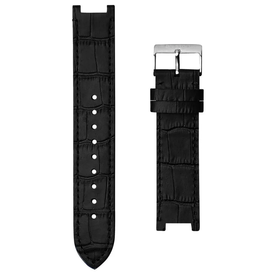 briston-streamliner-urban-bracelet-cuir-luxury-20-mm-noir image 1