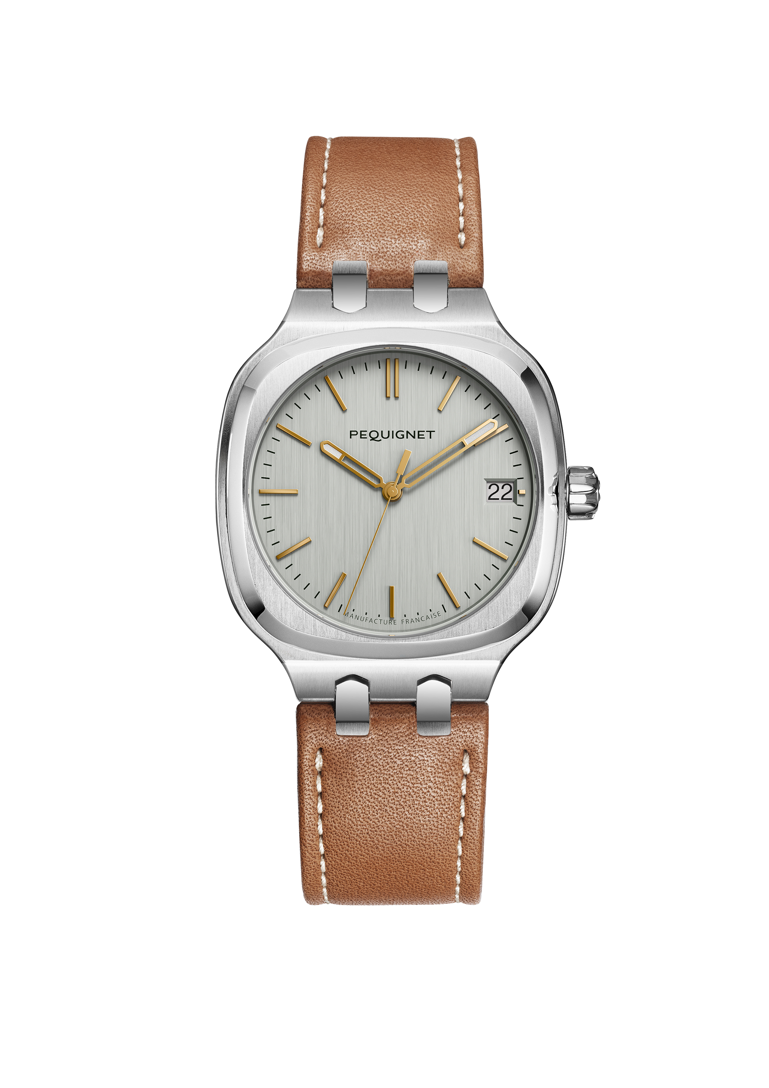 pequignet-concorde-36-mm-argent-dor-montre-sport-chic-femme-calibre-initial image 1