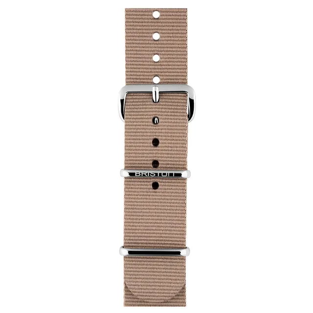 briston-bracelet-nato-nylon-gris-taupe-20-mm image 1