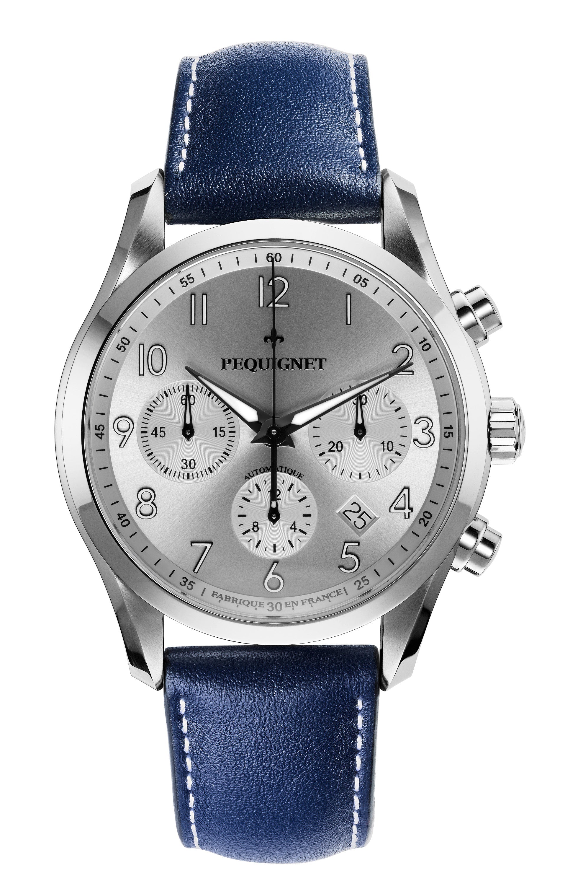pequignet-l-gance-chronographe-argent-soleill-montre-homme image 5