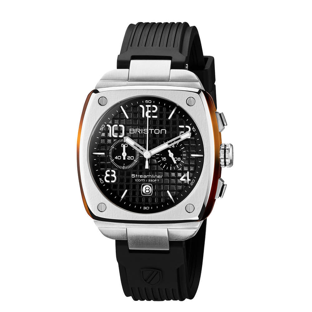 briston-bracelet-rubber-urban-noir-20-mm-streamliner-urban image 3