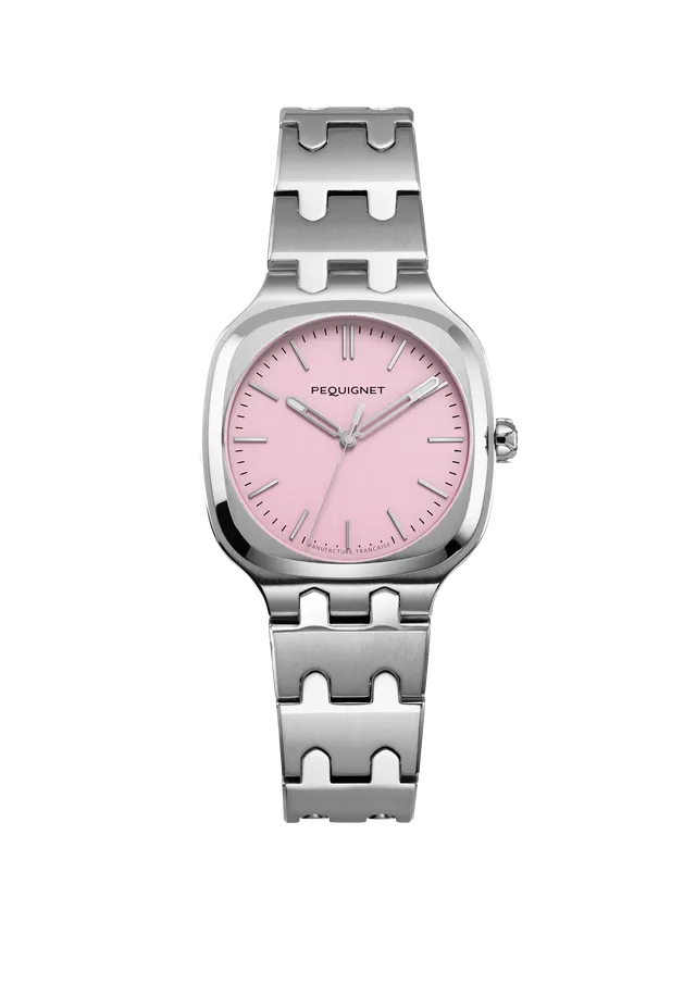pequignet-concorde-montre-mixte-30-mm-cadran-rose image 1