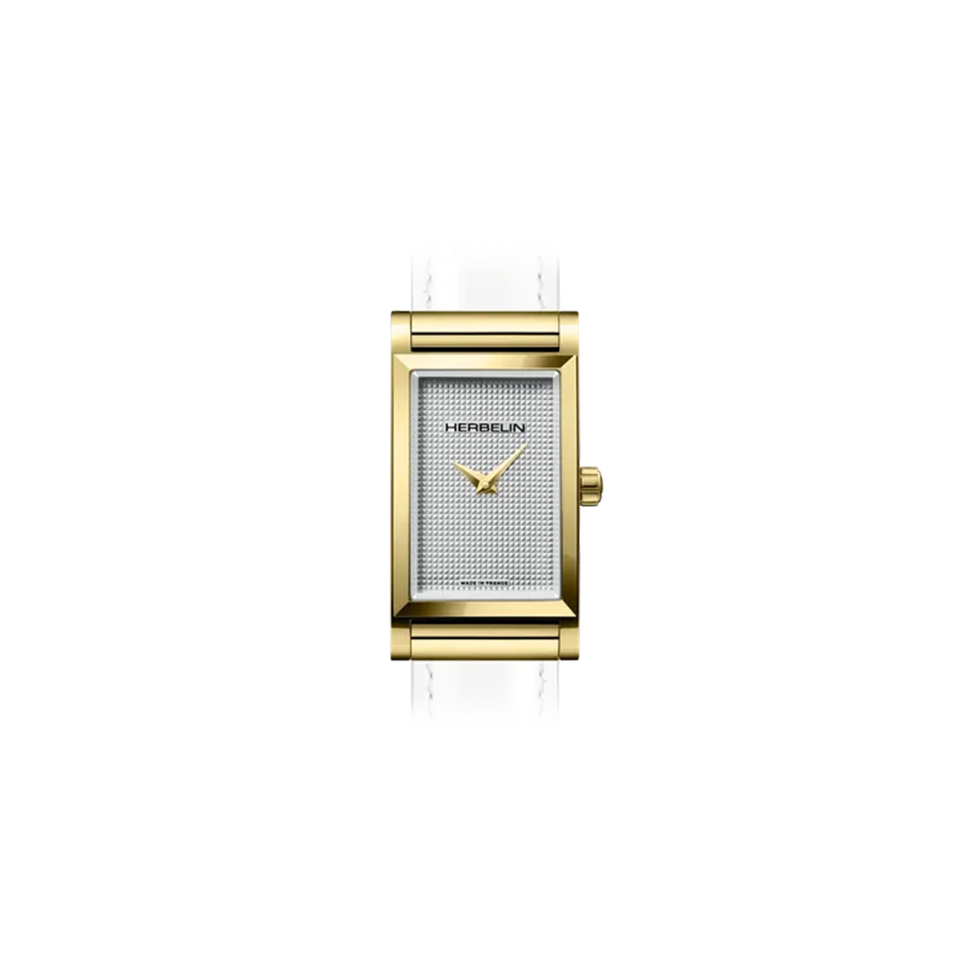 herbelin-antar-s-bo-tier-de-montre-rectangle-blanc-pvd-or-jaune image 2