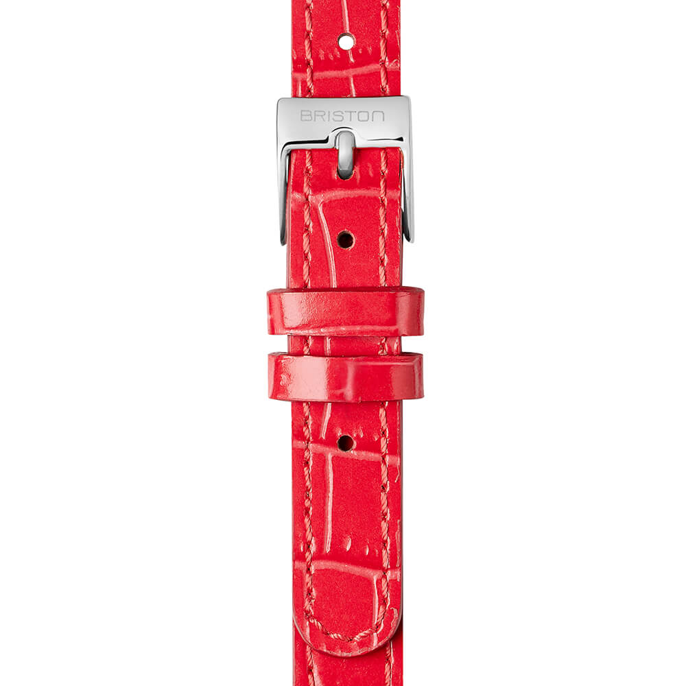briston-bracelet-cuir-luxury-2-brins-12-mm-fuchsia-clubmaster-lady image 2