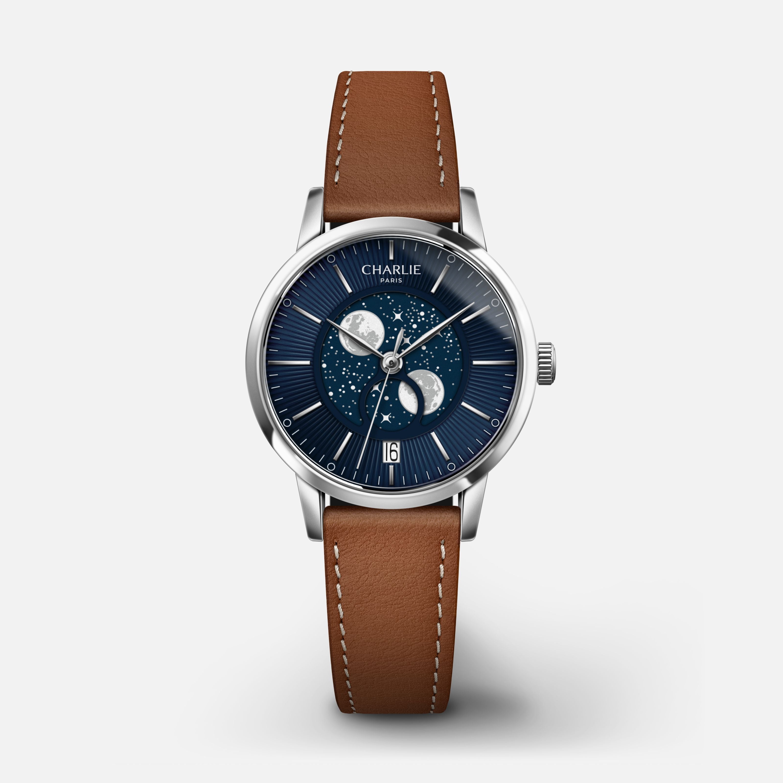 charlie-paris-sully-phase-de-lune-montre-femme-acier-bleu-30-mm image 8