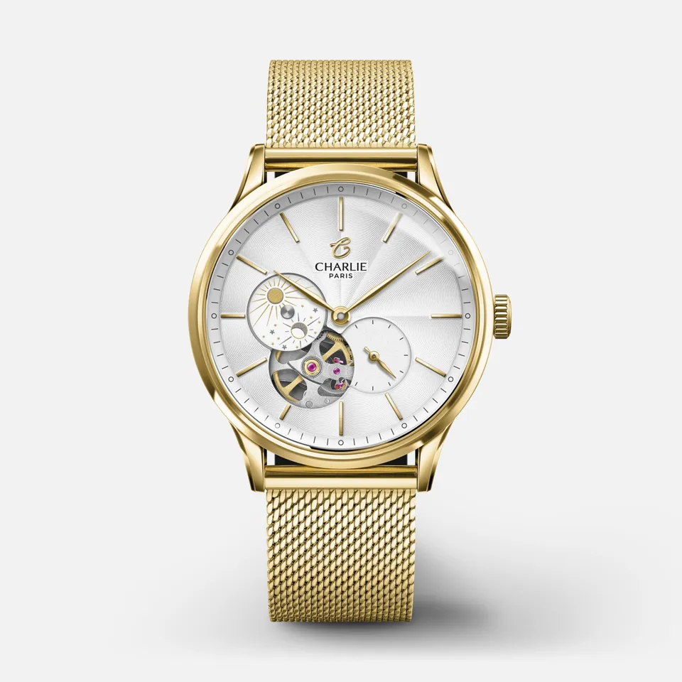 charlie-paris-initial-36-c-ur-ouvert-jour-nuit-montre-automatique-femme-36-mm-do-2 image 1
