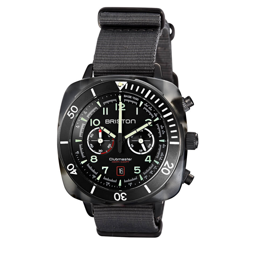 briston-bracelet-type-nato-20-mm-gris-nylon-interchangeable image 4