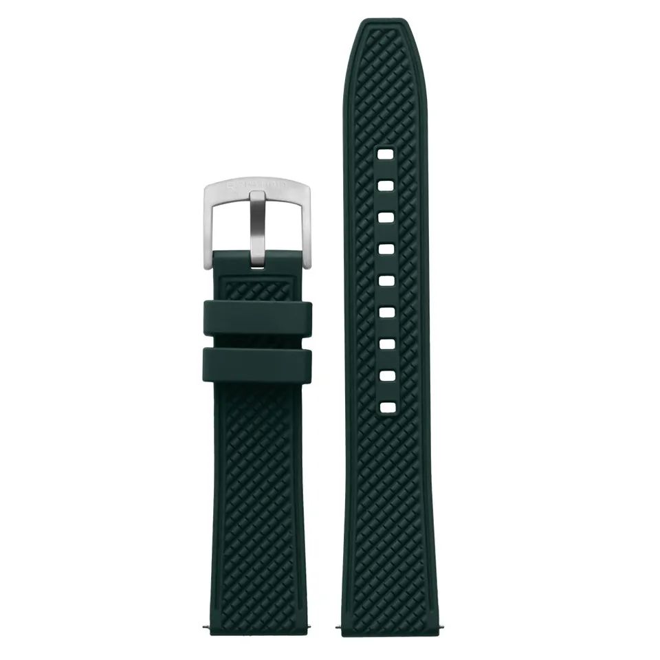 briston-clubmaster-classic-bracelet-rubber-fkm-20-mm-vert-anglais image 1