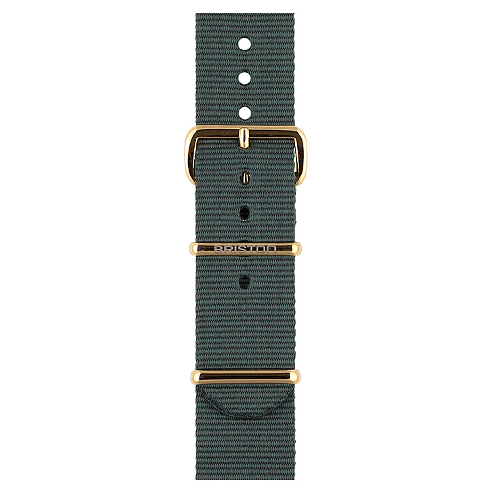 briston-bracelet-type-nato-20-mm-gris-nylon-interchangeable image 6