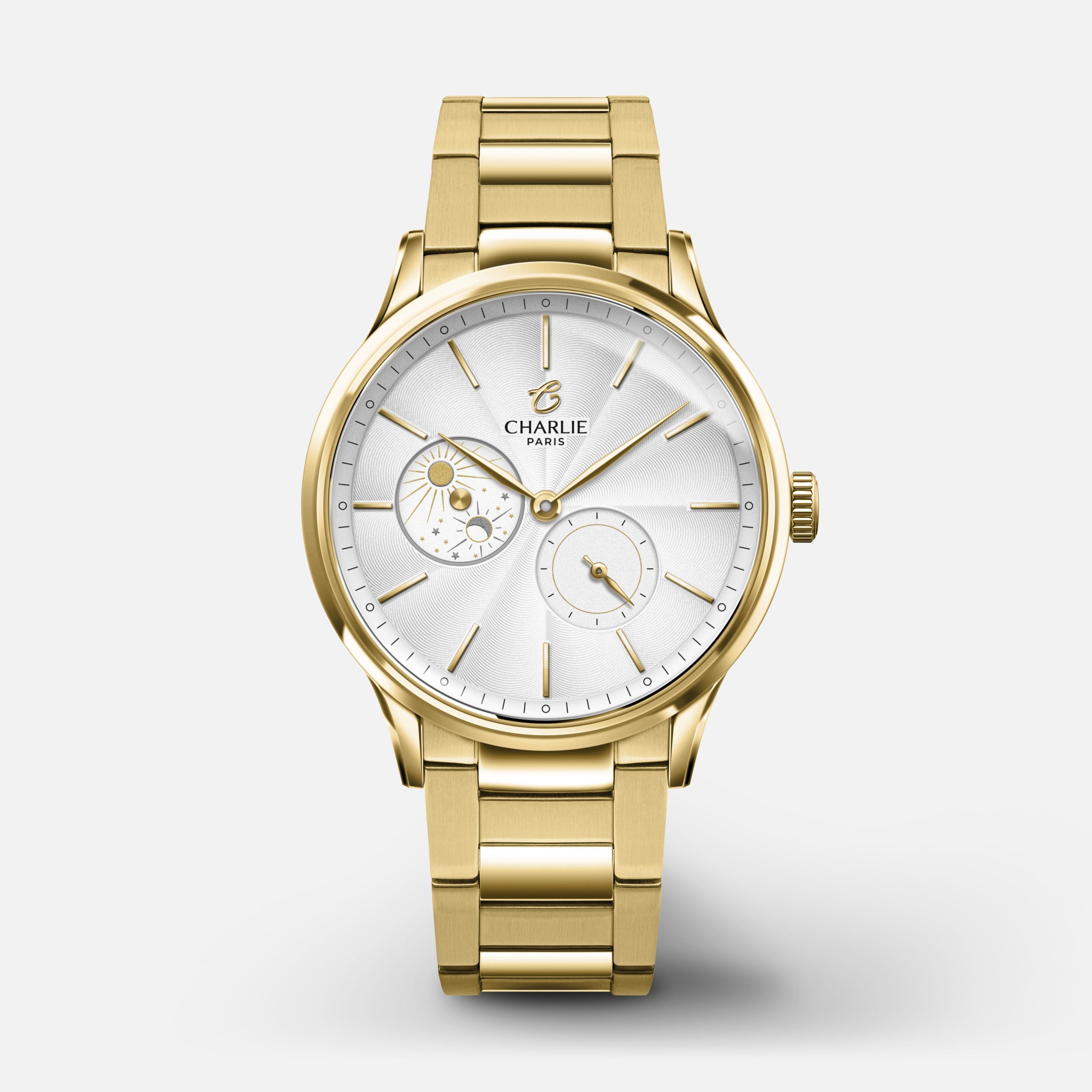 charlie-paris-initial-36-jour-nuit-dor-automatique-femme-36mm image 5