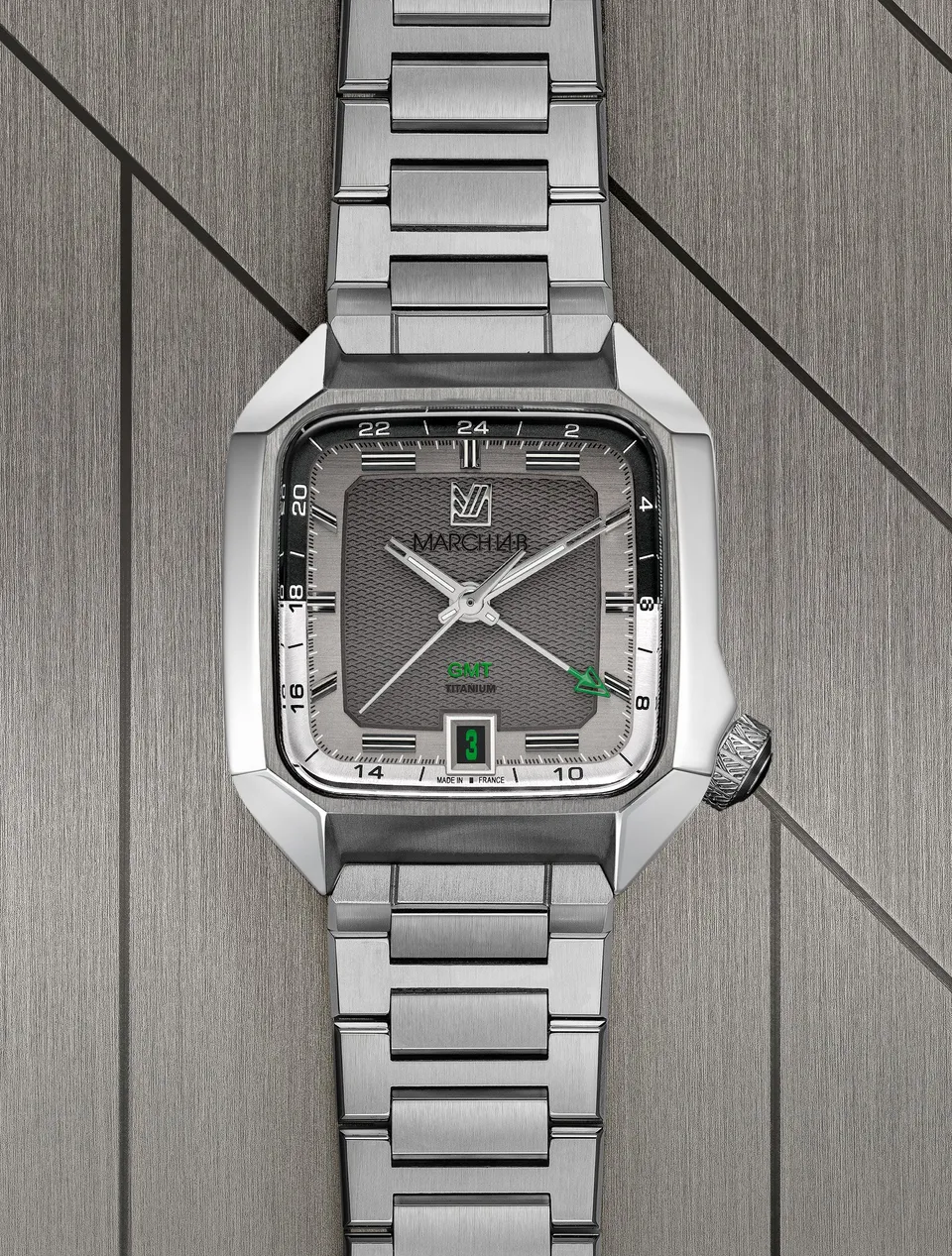 march-la-b-am2-slim-gmt-automatique-mill-sime-mars-2025-36-mm-titane image 1