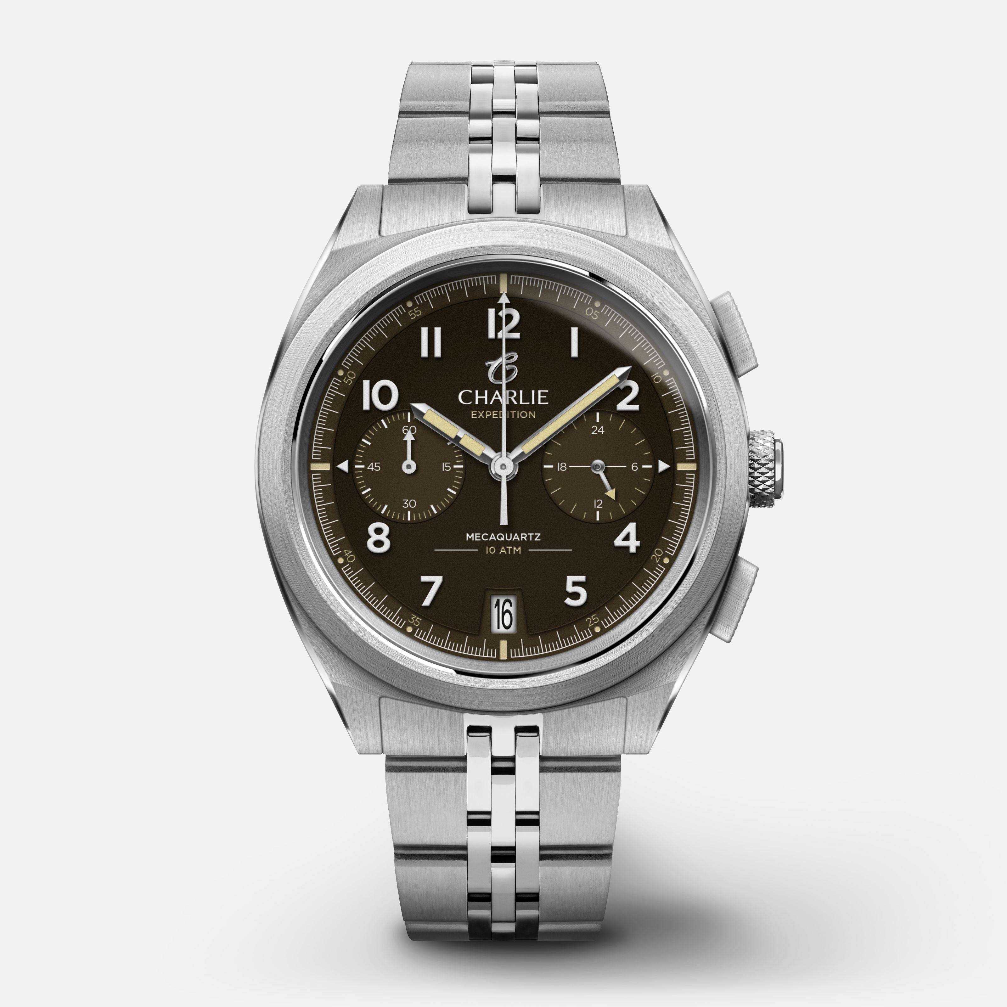 charlie-paris-gr-chronographe-brun-39mm-montre-field-homme image 5