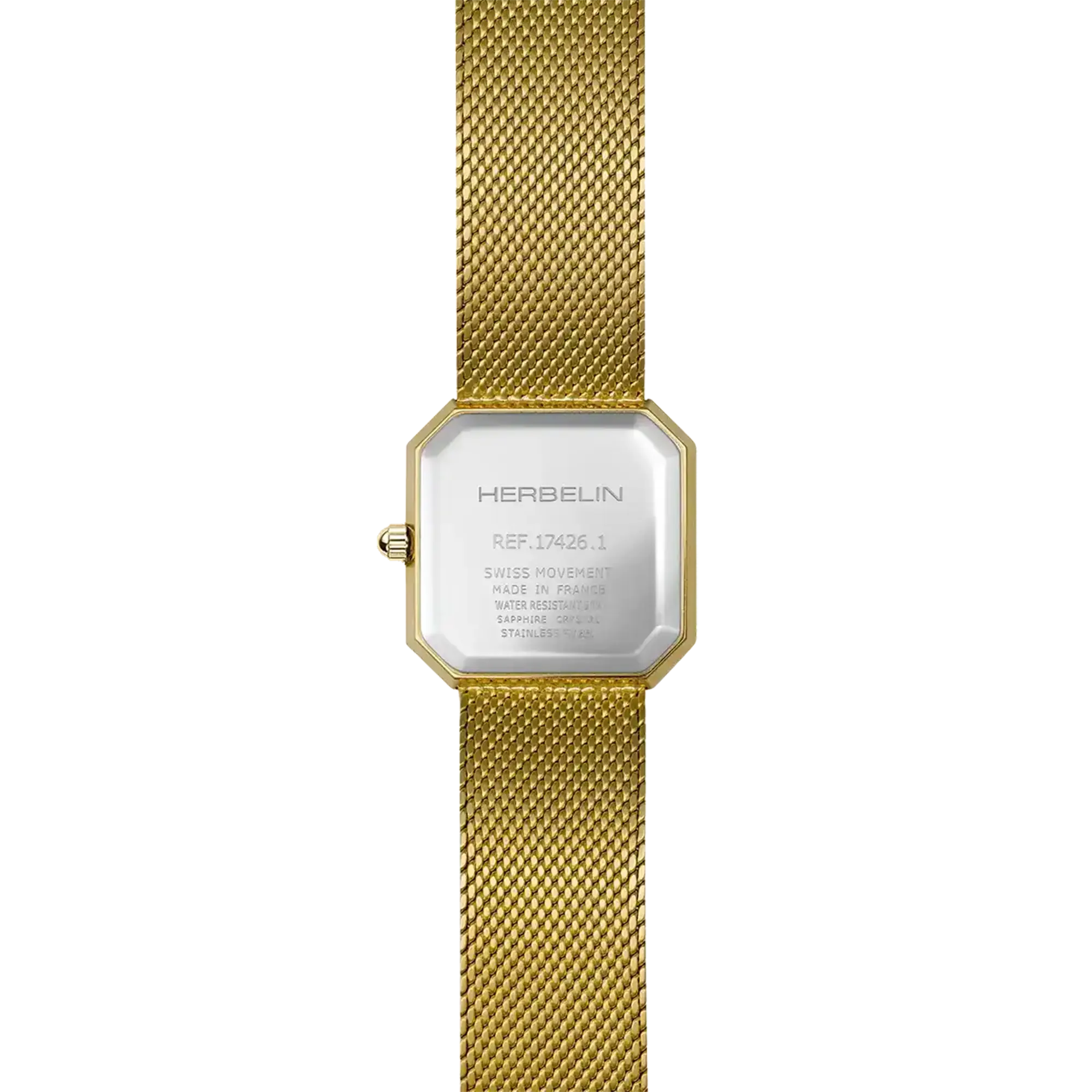 herbelin-octog-ne-quartz-pvd-or-jaune-index-montre-femme image 3