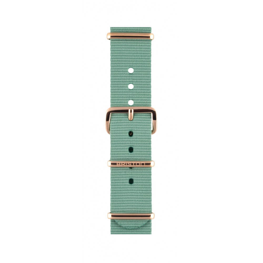 briston-bracelet-type-nato-vert-d-eau-18-mm-nylon image 2