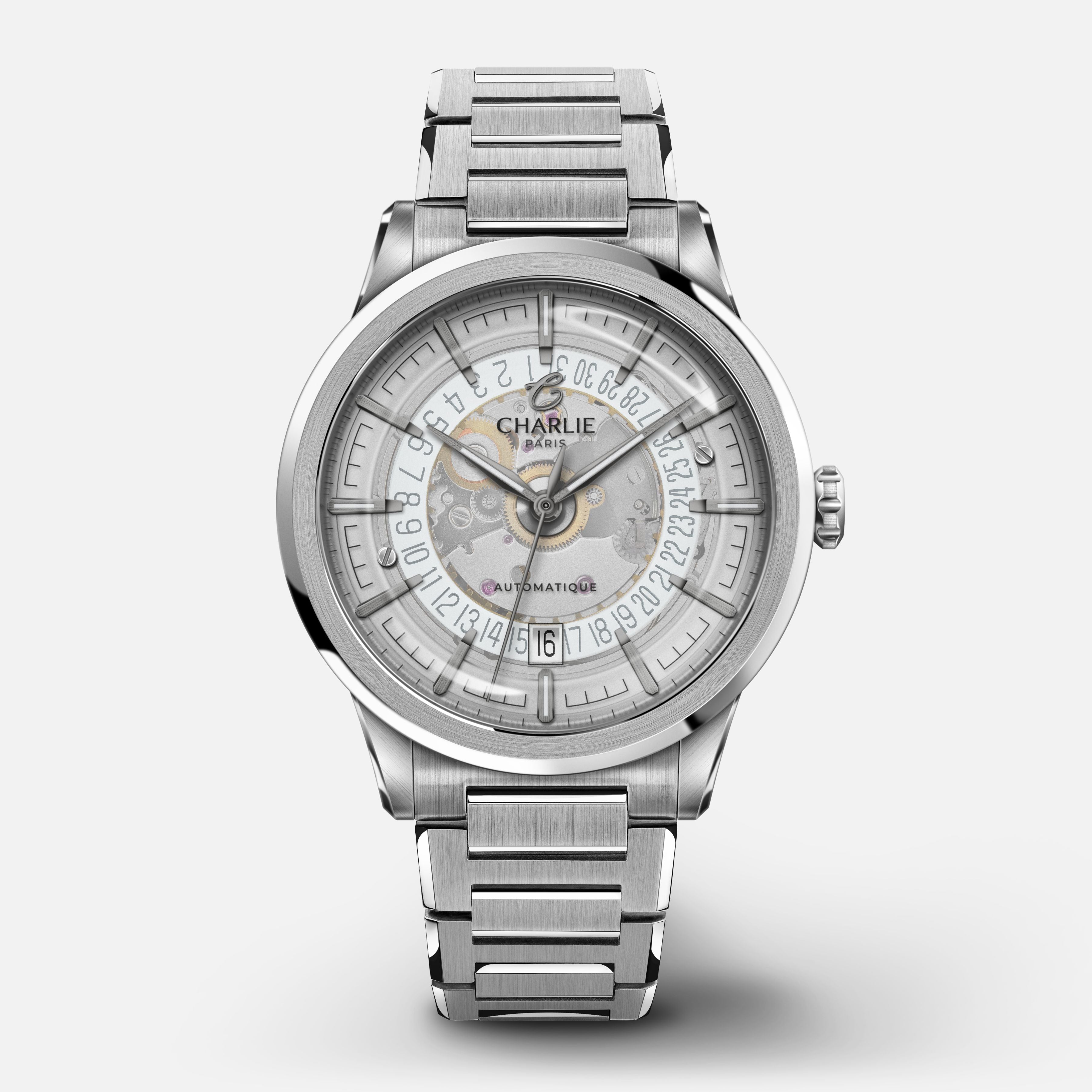 charlie-paris-alliance-saphir-blanc-39-5mm-montre-squelette-automatique image 1