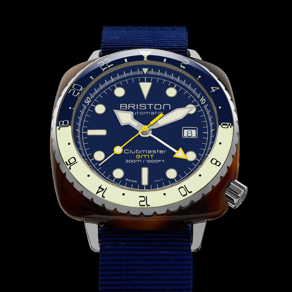 briston-clubmaster-diver-pro-gmt-automatique-44-mm-bleu-marine image 4