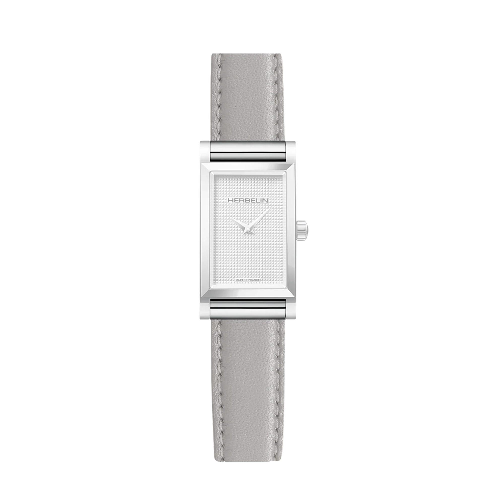herbelin-antar-s-bracelet-simple-cuir-gris-perle image 2