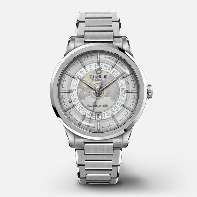 charlie-paris-alliance-saphir-blanc-39-5mm-montre-squelette-automatique image 1