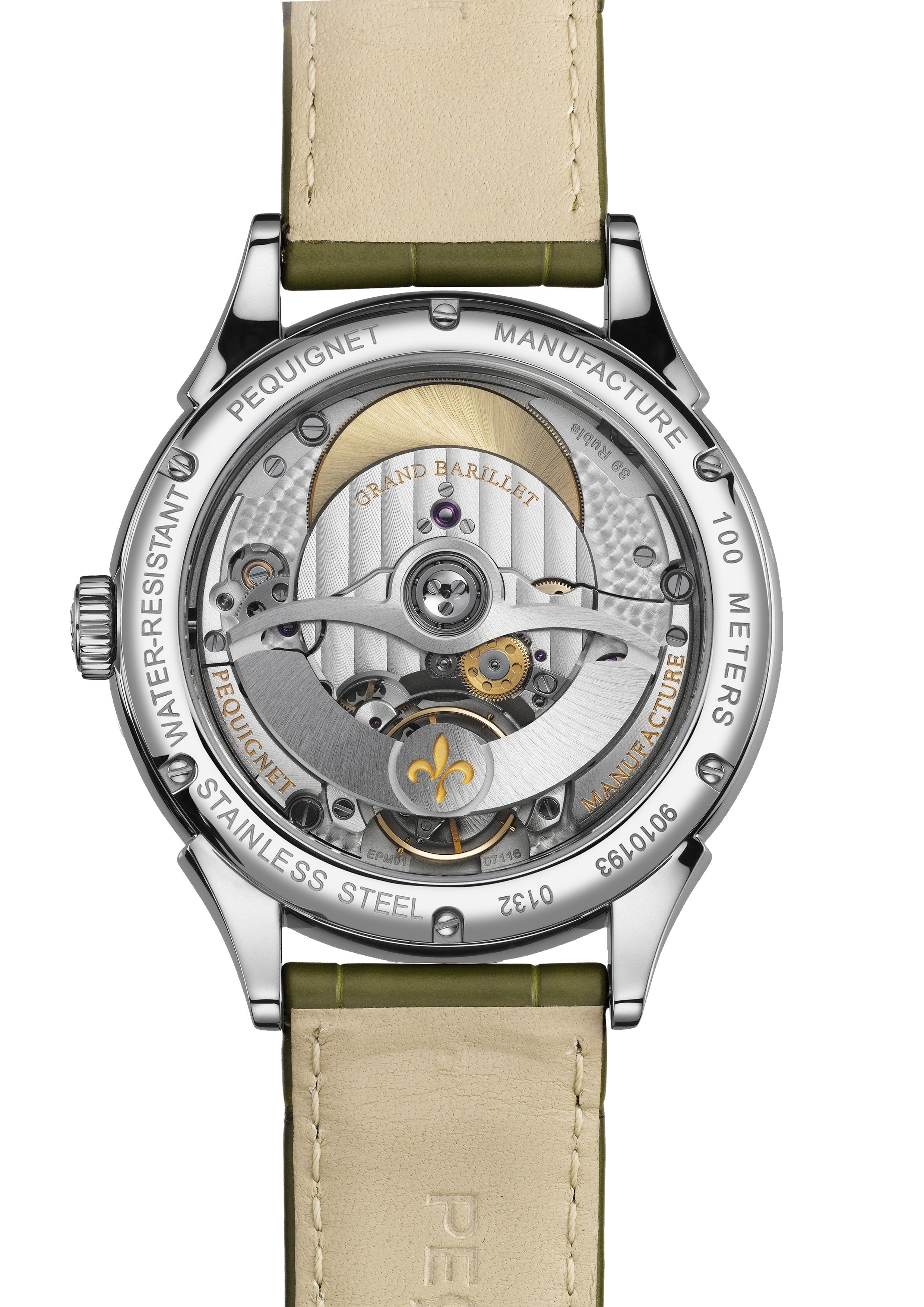 pequignet-royale-saphir-vert-jade-calibre-royal-montre-homme image 2