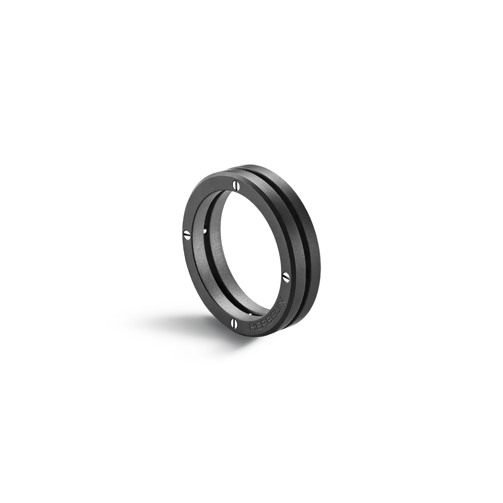 herbelin-bague-newport-duo-homme-titane-sabl-mat image 4