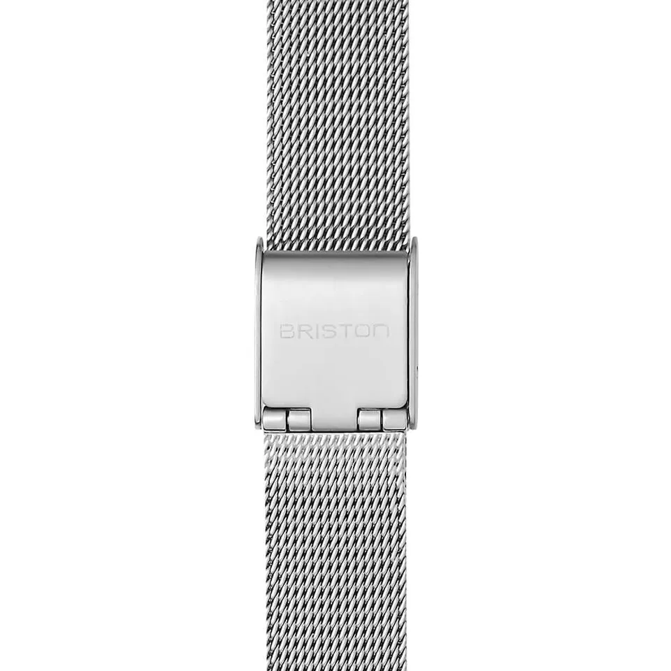 briston-clubmaster-lady-bracelet-maille-milanaise-acier-12-mm image 1