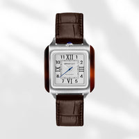 briston-clubmaster-classic-bracelet-cuir-luxury-20-mm-marron-mate image 3