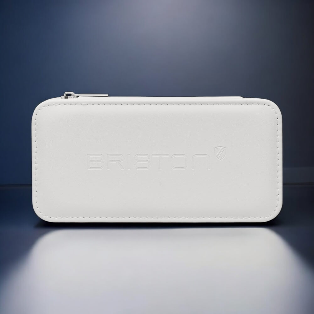 briston-tui-de-voyage-clubmaster-classic-cuir-synth-tique-ivoire image 1