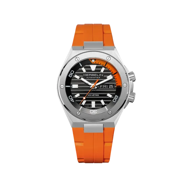 herbelin-cap-camarat-diver-automatique-acier-42-mm-homme image 1