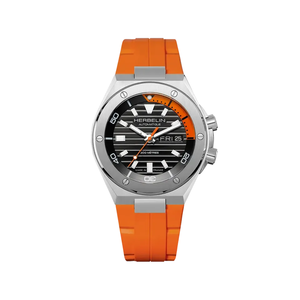 herbelin-cap-camarat-diver-automatique-acier-42-mm-homme image 1
