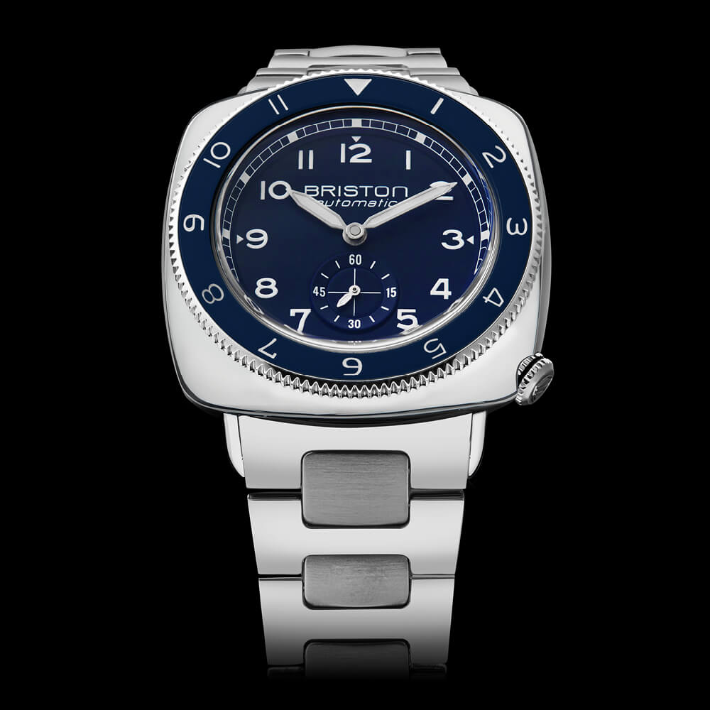 briston-clubmaster-legend-petite-seconde-automatique-39-mm-bleu-acier image 4
