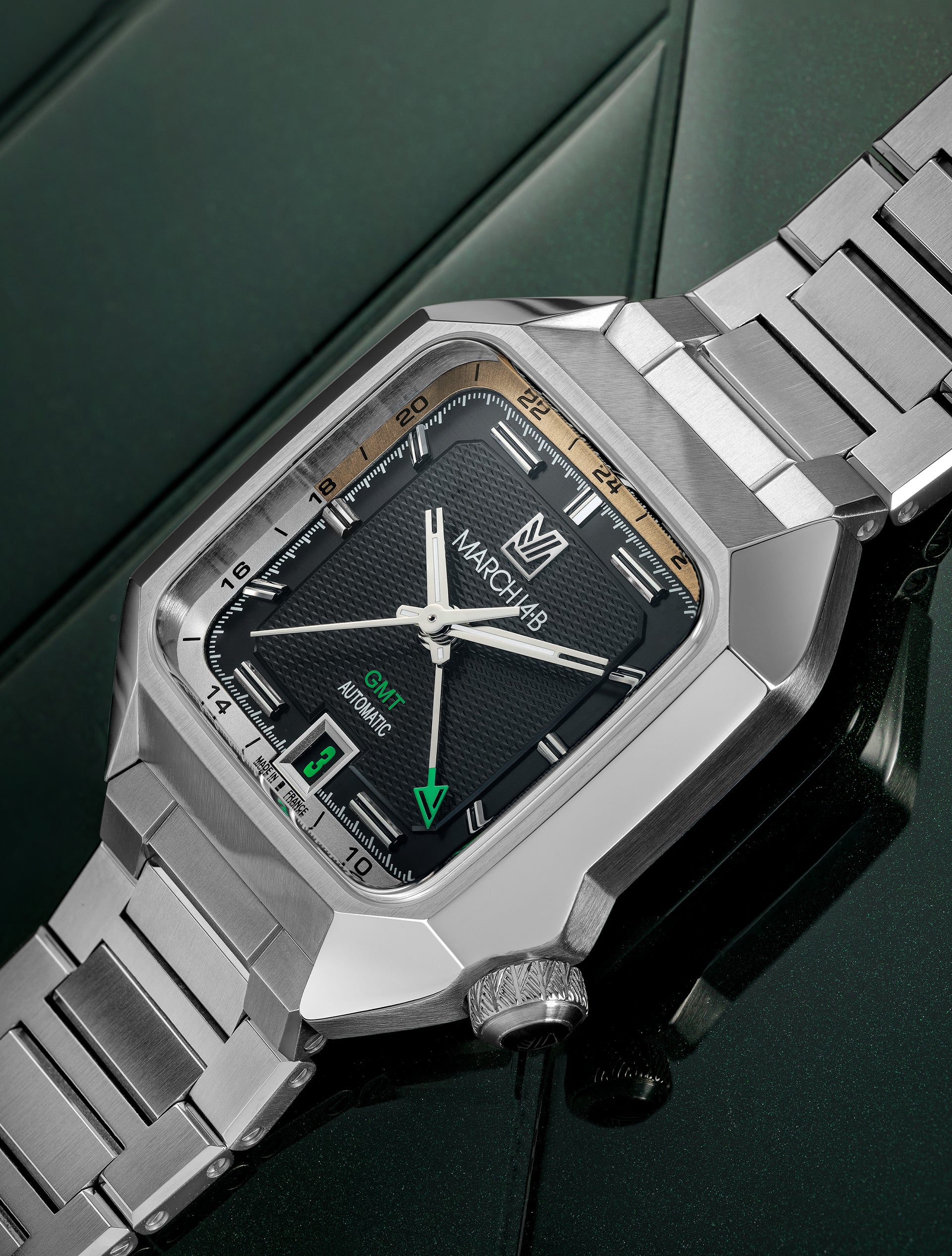 march-la-b-am2-slim-gmt-automatique-empire-36mm-montre-homme image 6