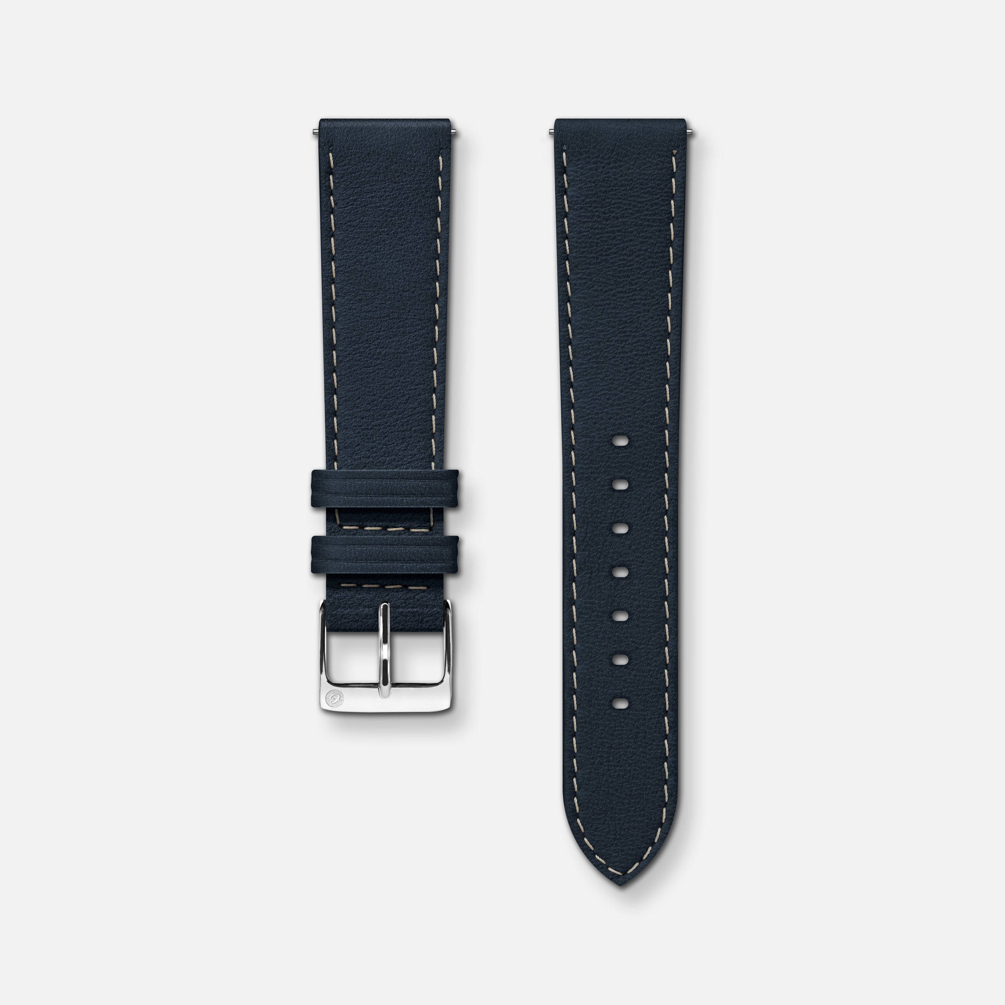 charlie-paris-bracelet-montre-cuir-bleu-18mm-coutures-crues image 3