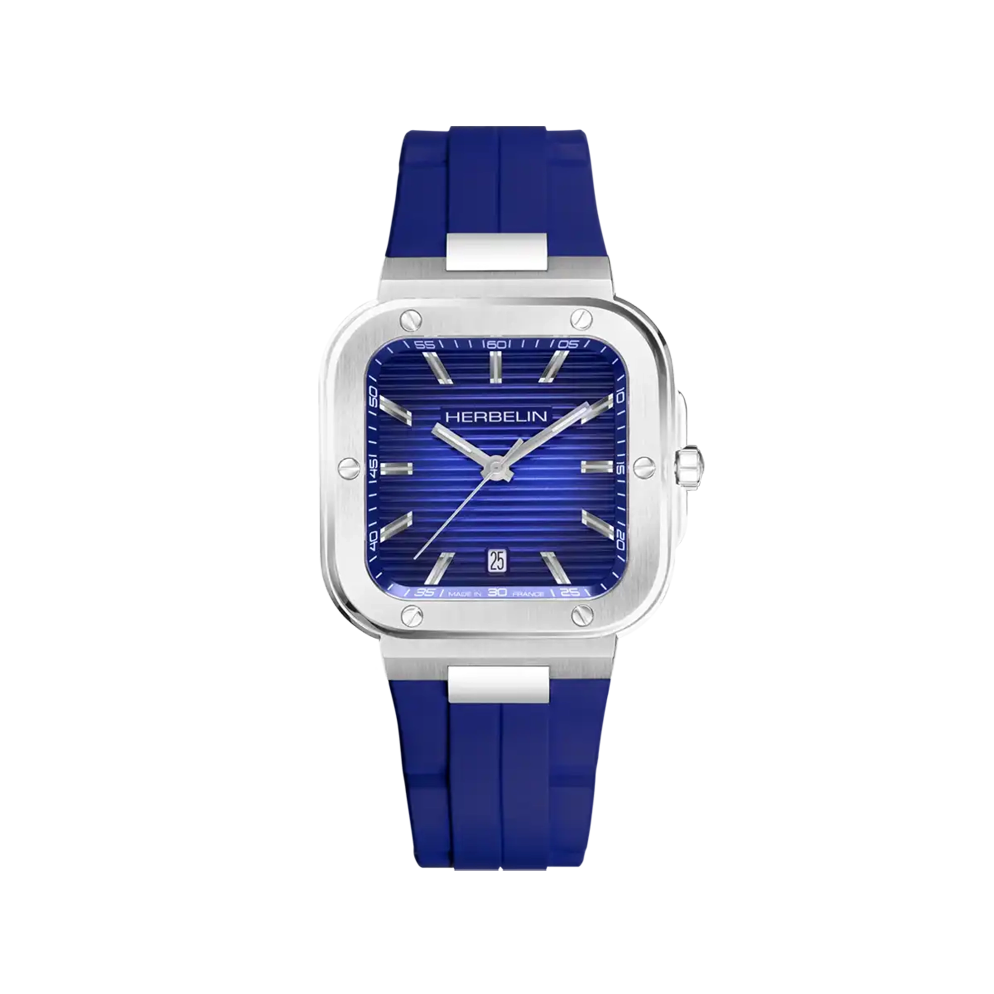 herbelin-cap-camarat-square-quartz-bleu-fkm-bleu image 1
