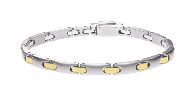 pequignet-moorea-bracelet-bijou-acier-or-jaune-diamant-4 image 1